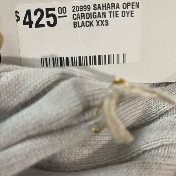 Anthropologie Burning Torch Sahara Ribbed Ombre Duster Open Long Cardigan XXS - Picture 9 of 9